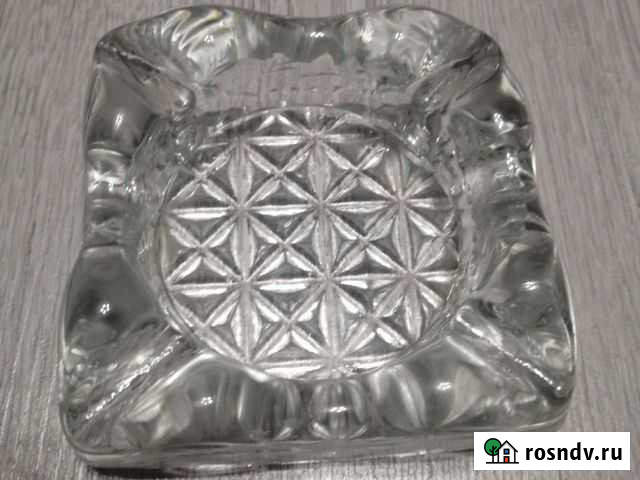 Пепельница СССР стекло Соликамск - изображение 1