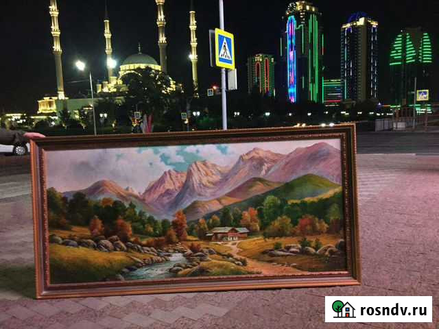 Картины маслом холст Грозный - изображение 1