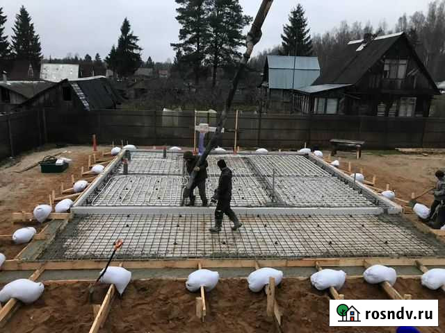 Устройство фундамента плита, ушп, уфф Санкт-Петербург - изображение 1