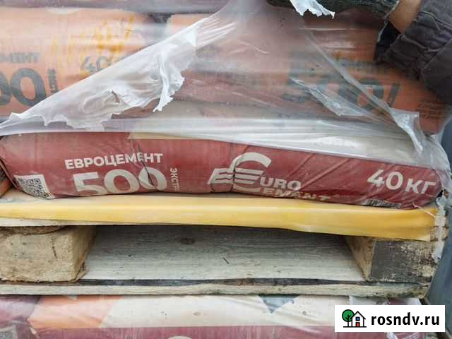 Цемент м 500 по 40кг. производства Евроцемент Арзамас - изображение 1