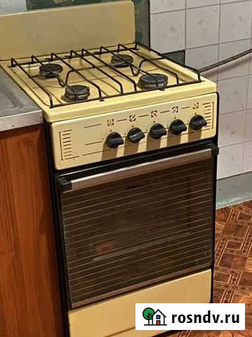 Газовая плита 4 конфорки бу Брянск - изображение 1