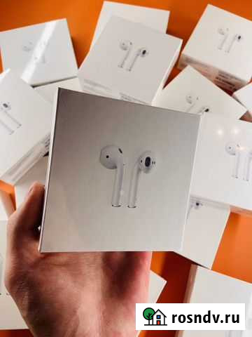 Беспроводные наушники airpods 2 1:1 Мурманск - изображение 1