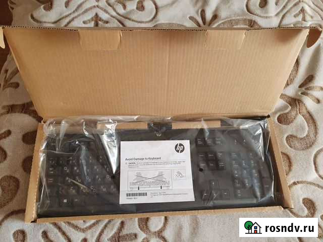 Новая HP USB-клавиатура оригинал Хомутово - изображение 1
