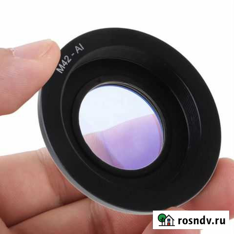 Переходник М42 Nikon с линзой Кострома - изображение 1
