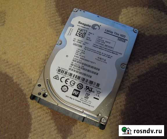 Seagate Laptop Thin \ 500GB \ 2.5 \ 16MB Cache Санкт-Петербург - изображение 1