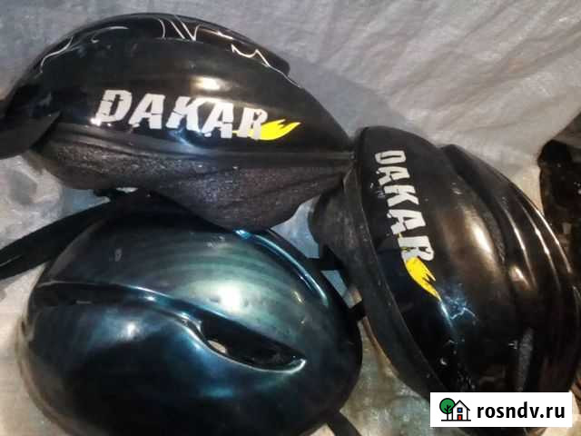 Велошлемы Dakar, 3 шт Боровичи - изображение 1