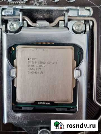 Процессор Intel Xeon E3-1240 аналог i7 2600 Краснодар - изображение 1