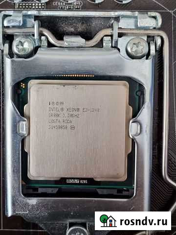 Процессор Intel Xeon E3-1240 аналог i7 2600 Краснодар - изображение 1