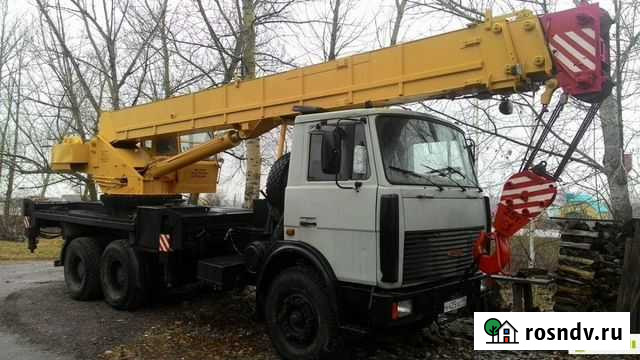 Услуги автокрана 25 тонн Тула - изображение 1