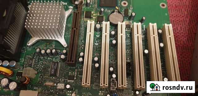 Материнская плата на 478 сокете + проц Обнинск - изображение 1