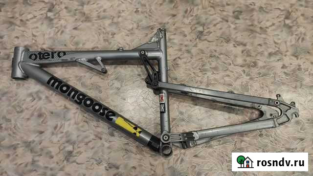 Рама М двухподвес Mongoose otero elite 26 Кемерово - изображение 1