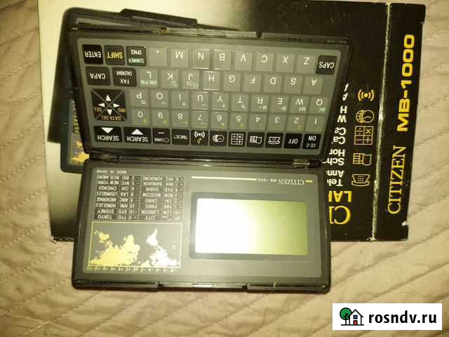 Электронная записная книжка citizen Люберцы - изображение 1