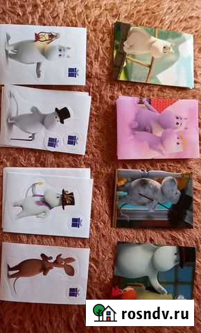 Обмен наклейки муми-трогательная зима Новокузнецк - изображение 1