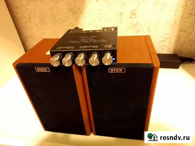 Усилитель ZK-TB21 2.1 Bluetooth с колонками Полярные Зори - изображение 1