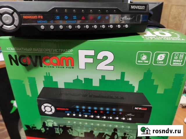 Видеорегистратор 8 портов. Novikam f2 Рязань - изображение 1
