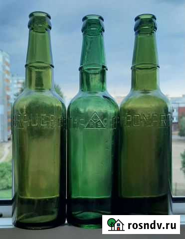 Бутылки пивные пивоварни Кёнигсберга 20х - 30х год Калининград - изображение 1