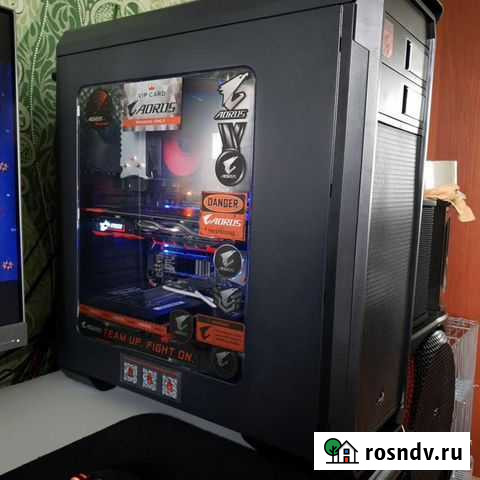 Продам мощный игровой Пк I7 4Khz/32gb ram/1050ti Абакан - изображение 1