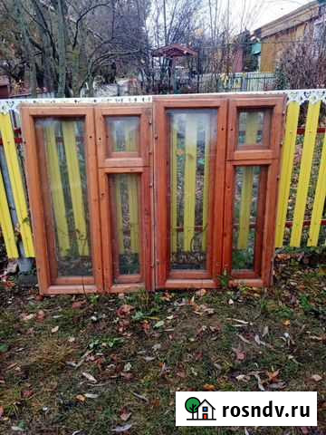 Деревянные окна б/у Комсомольское - изображение 1