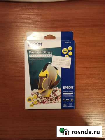 Фотобумага Epson S041875 13 х 18, 50 шт Тольятти - изображение 1