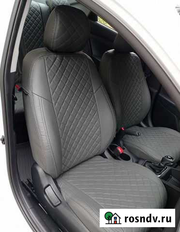 Автомобильные чехлы из экокожи lux Красногорск - изображение 1