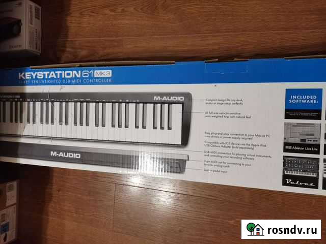 Миди клавиатура 61 M-Audio Keystation 61 MK3 Сочи - изображение 1