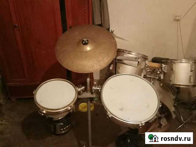 Стойка с томами, ковбеллом и креплением под тарелк Севастополь - изображение 1