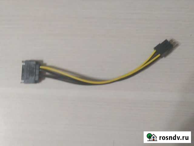 Переходник SATA на 6 pin Ярославль - изображение 1