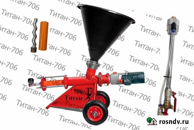 Торкрет-установка 706-Т (шнековая) для цемента Казань - изображение 1