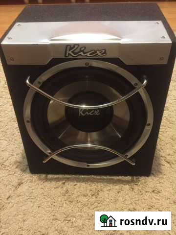 Активный сабвуфер kicx Москва - изображение 1