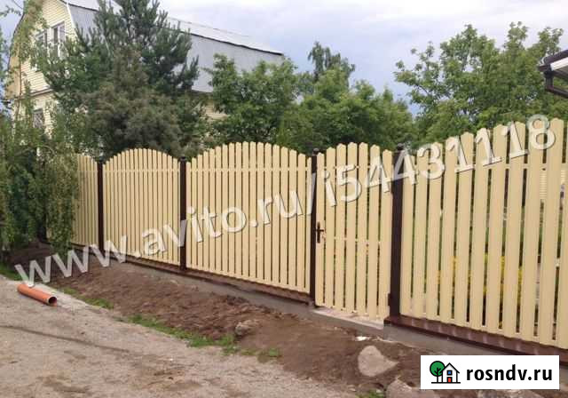 Штакетник металлический от завода-производителя Варениковская - изображение 1