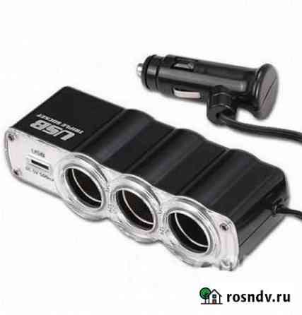 Разветвитель прикуривателя WF-0120, 25902 Уфа