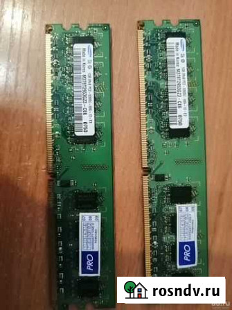 Samsung 1 GB DDR2 800MHz (M378T2953GZ3-CE6) Красноярск - изображение 1
