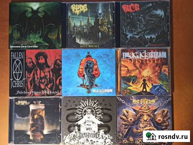 Аудио CD металл (оригинальные) Death Metal, Black Омск - изображение 1