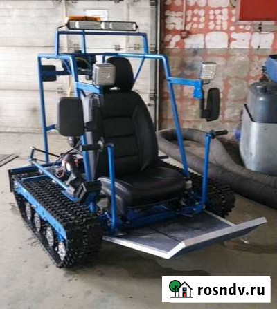 Продам гусеничную инвалидную коляску минивездеход Москва - изображение 1