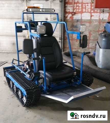 Продам гусеничную инвалидную коляску минивездеход Москва - изображение 1