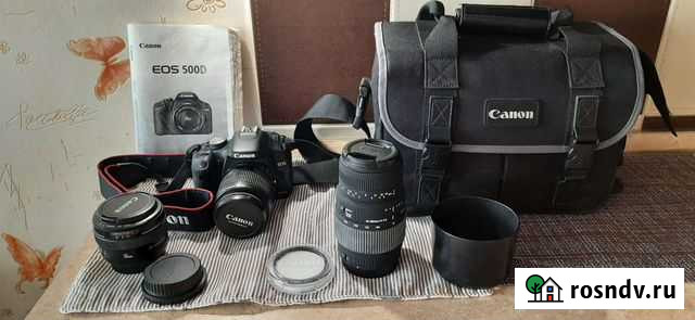 Зеркальный фотоаппарат canon d500 Уссурийск - изображение 1