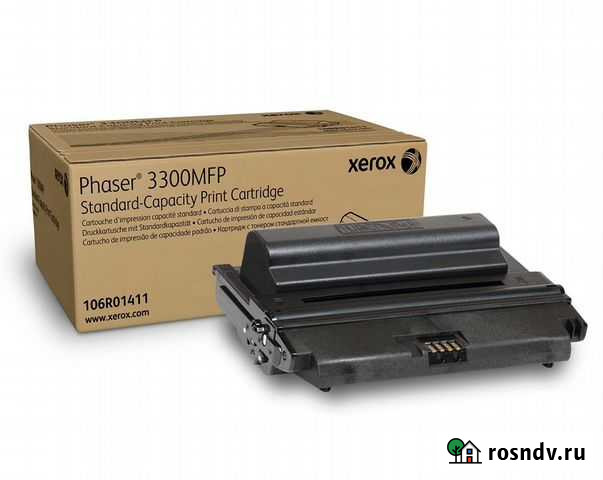 Картридж Xerox 3300 mfpx (106R01411) Биробиджан - изображение 1