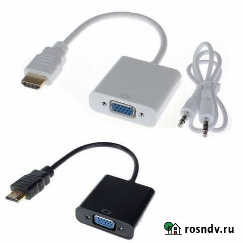 Переходник hdmi на VGA новый Барнаул - изображение 1