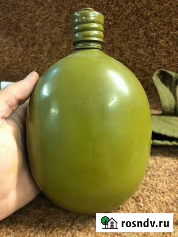 Армейская фляга с чехлом 1963 года Пермь - изображение 1