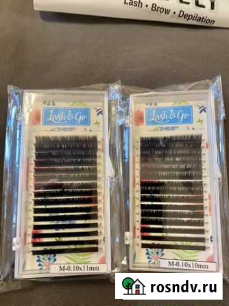 Ресницы для наращивания lash&go изгиб М Мурино - изображение 1