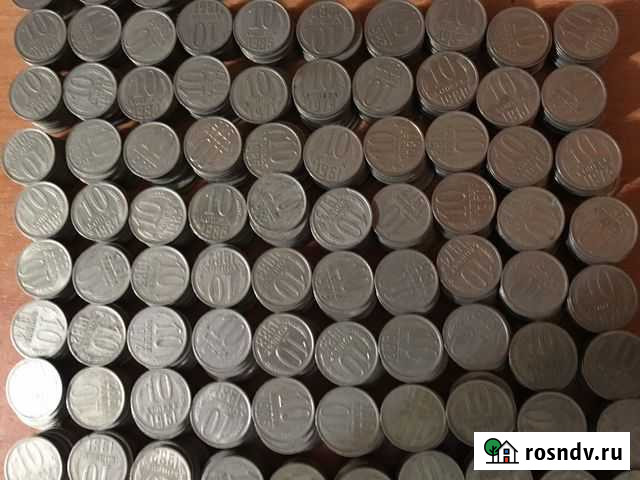 Монеты СССР по 10 копеек с 1961 по 1990г. - 800шт Прохладный - изображение 1
