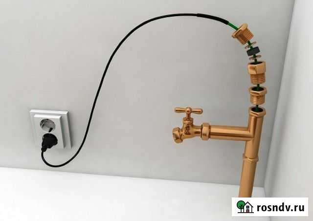 Греющий кабель в трубу Омск - изображение 1