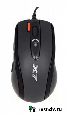 Новая игровая мышь A4Tech XL-750BK + коврик Пермь - изображение 1