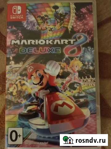 Картридж Mario Kart 8 deluxe для nintendo switch Петрозаводск - изображение 1