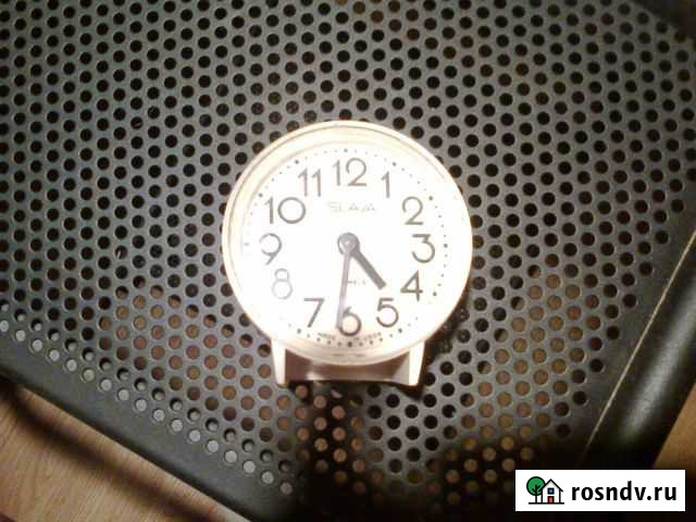 Будильник советский механический Слава Череповец - изображение 1