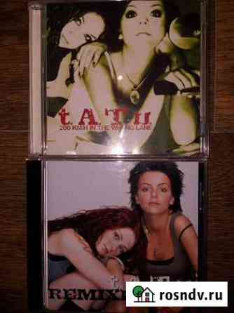 CD фирменные TA TU, та ту Очень редкое издание, Ев Барнаул