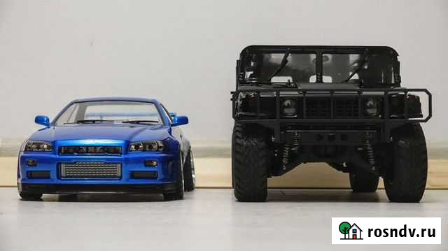 Trasped GM Hummer H1 Black Version 1/10 artr 4WD C Пермь - изображение 1