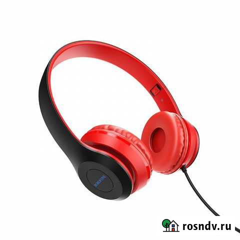 Проводная гарнитура Borofone BO5 Red Калининград - изображение 1