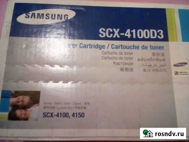 Картридж samsung SCX-4100D3 черный Иркутск - изображение 1