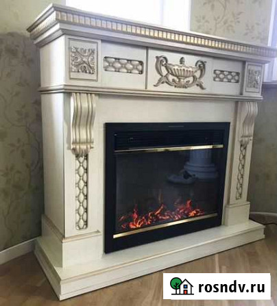 Электрокамин Корсика в комплекте с очагом Санкт-Петербург - изображение 1